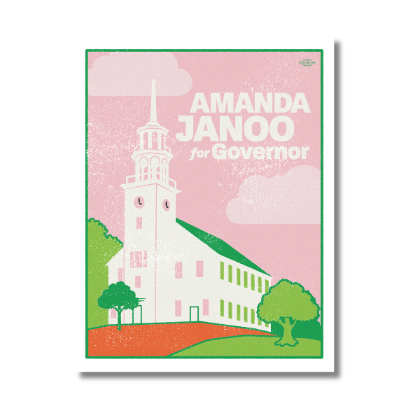 Vermont for Janoo Sticker